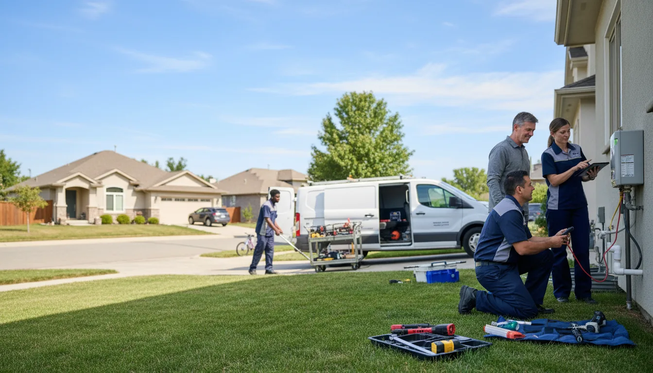 Tankless water heater service in Conklin, MI